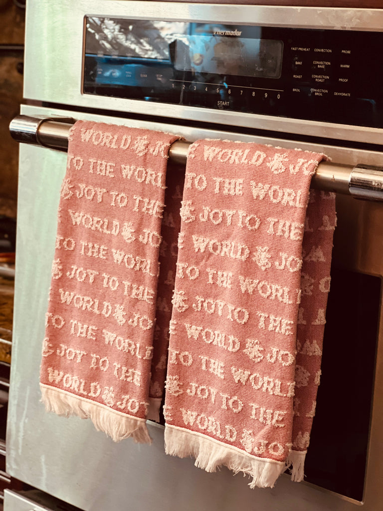 2 PC HOLIDAY KITCHEN TOWEL SET